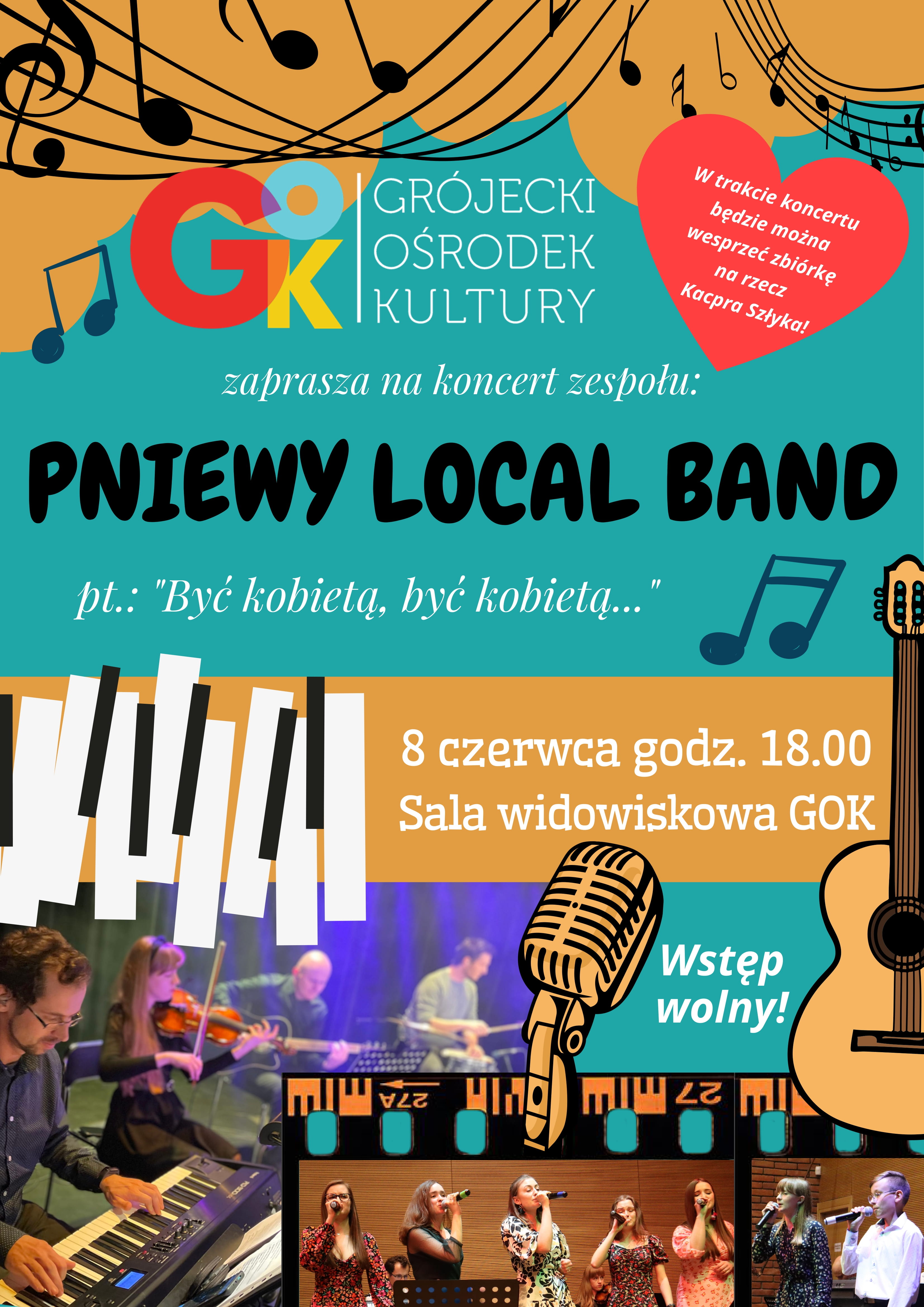 Plakat 8 czerwca Pniewy Local Band v3 1